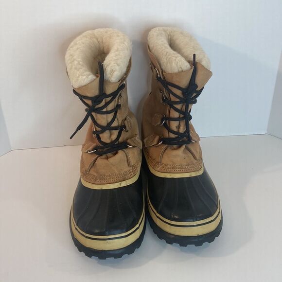 Sorel Men’s Caribou Classic Waterproof Leather Rubber Winter Snow Boot Size 10 - Picture 16 of 16
